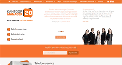 Desktop Screenshot of dekantoormanager.nl