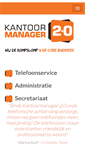 Mobile Screenshot of dekantoormanager.nl